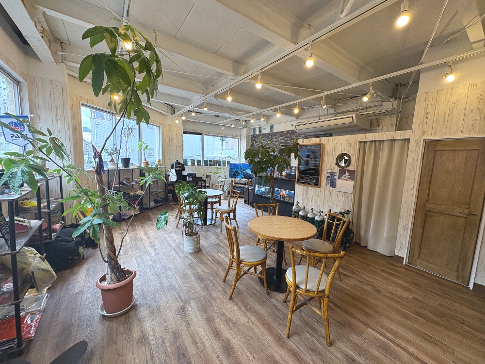 ダイブスタジオ　イージー店内